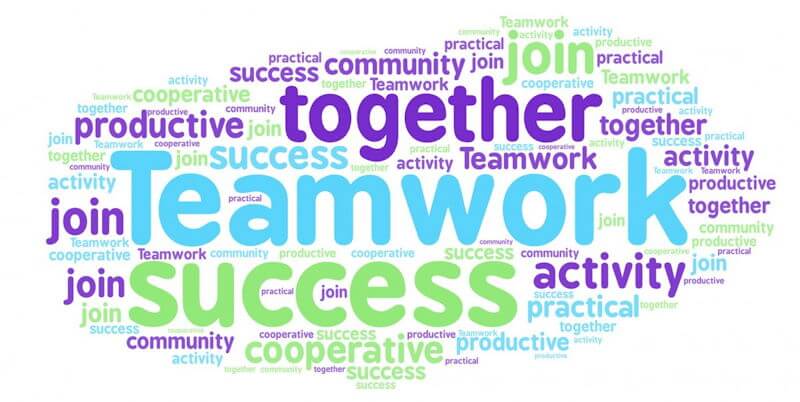 Teamwork!